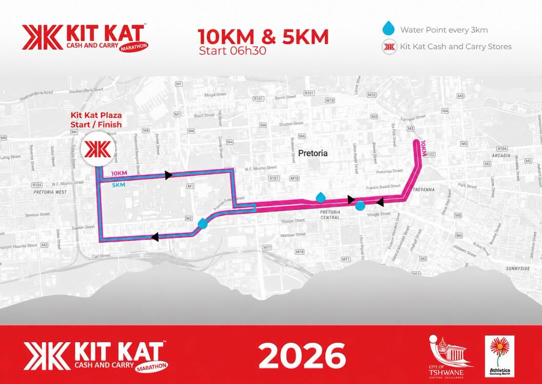 Route map — 10km Road Race