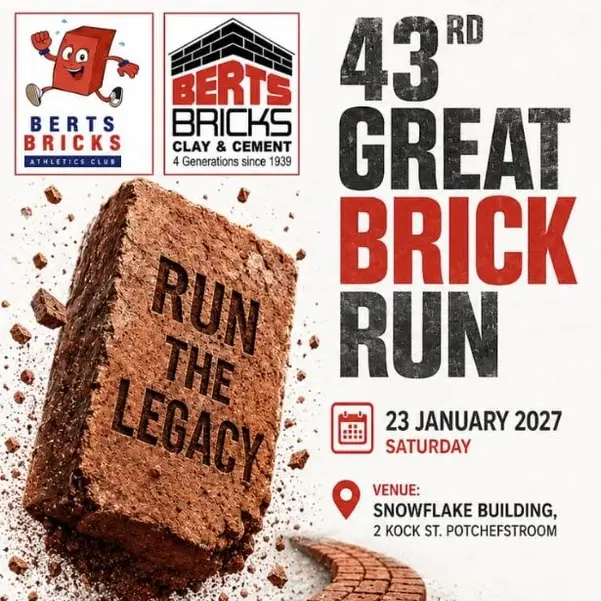 Berts Bricks Great Brick Run logo